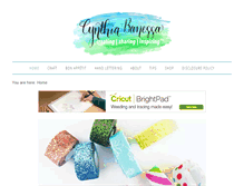 Tablet Screenshot of cynthiabanessa.com